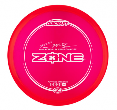 Discraft Z Zone - Paul McBeth Signature 173-174g Punainen