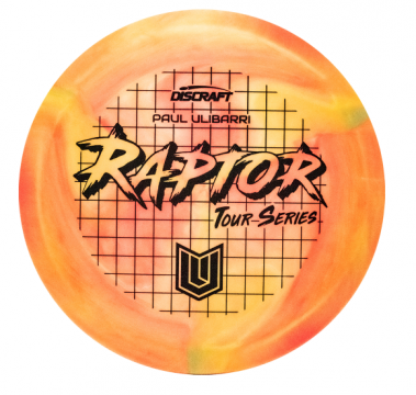 Discraft ESP Swirl Raptor - 2022 Tour Series Paul Ulibarri 173-174g Vihreä