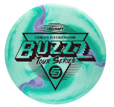 Discraft ESP Swirl Buzzz - 2022 Tour Series Chris Dickerson 175-176g Oranssi