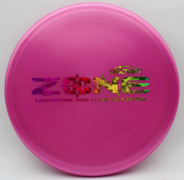 Discraft Titanium Flx Zone - 2022 Ledgestone Edition 173-174g Pinkki/värikäs