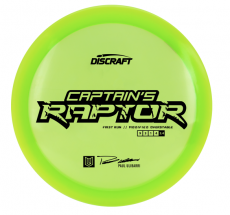 Discraft First Run Special Blend Z Captain's Raptor - Paul Ulibarri 173-174g Vihreä