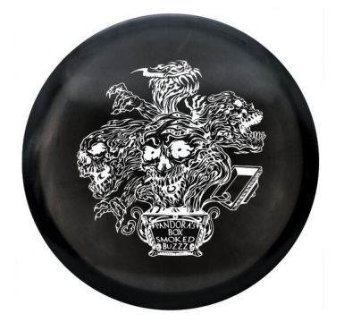 Discraft LE Smoked Z Glo Buzzz - Pandora's Box 177+g Musta/Sini