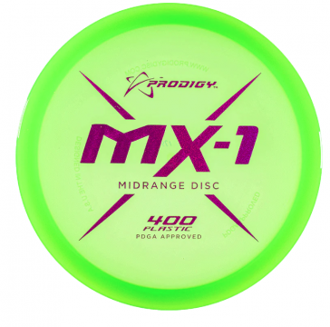 Prodigy MX-1 400 Plastic 170 - 180g Vihreä