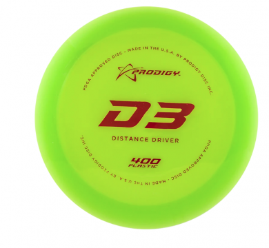 Prodigy D3 400 Plastic 170 - 174 g Keltainen