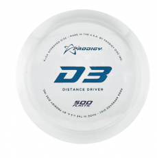 Prodigy D3 500 Plastic 170 - 174 g Valkoinen