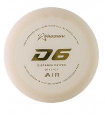 Prodigy D6 AIR Plastic 155g Valkoinen
