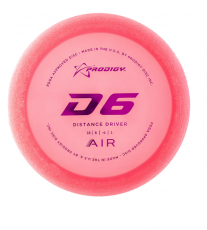 Prodigy D6 AIR Plastic 154g VaaleaPinkki 