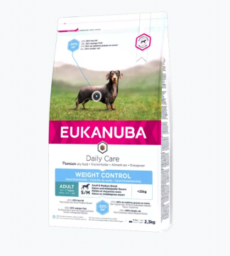 Eukanuba Dog Weight Control Small & Medium 2,3 kg