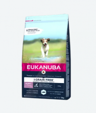 Eukanuba Grain Free Puppy & Junior Small & Medium Ocean Fish 12kg