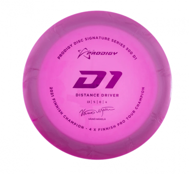 Prodigy D1 500- Väinö Mäkelä Signature 170-174g Pinkki