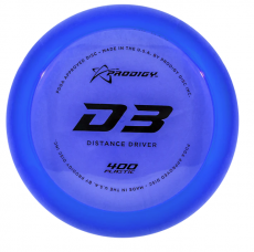 Prodigy D3 400 Plastic 170 - 174 g Sininen