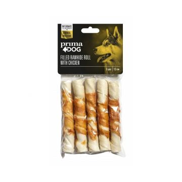 PrimaDog Täytetty pururulla kanakääreellä 5kpl