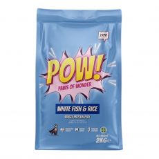 POW! Single Protein WHITE FISH & RICE 2kg 