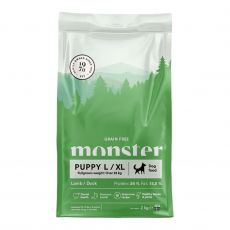 Monster Dog GF Puppy L/XL Lamb&Duck 2kg