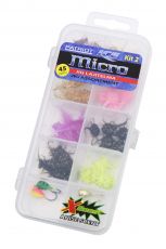 Patriot Ice Micro pilkkijigilajitelma 45kpl (40 jigiä, 4 morria ja vieherasia) KIT2