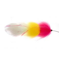 Spintube Pike Slow Sink 35g Pinkki - Keltainen - Valkoinen