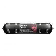 PrimaDog Salmon Rice Lohiriisi-Makkara 800 g