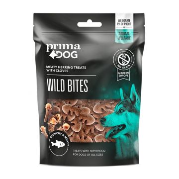 PrimaDog Wild Bites Silli ja Mausteneilikka Rapea 100g