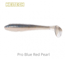 Keitech Swing Impact FAT 3.8" 6 kpl Pro Blue Red Pearl