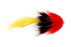 Spintube Pike Slow Sink 35g Puna - Musta - Keltainen