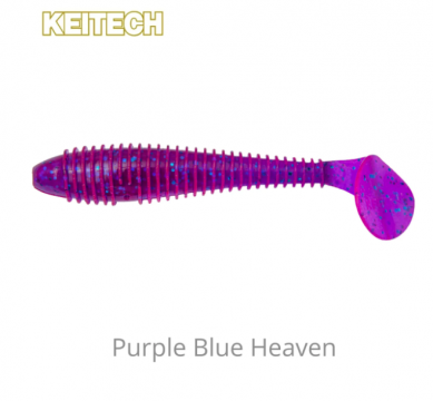 Keitech Swing Impact FAT 3.8" 6 kpl LT Purple Blue Heaven