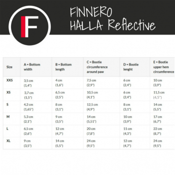 Finnero HALLA Heijastavat Tossut Koiralle 4kpl/pkt Vihreä M