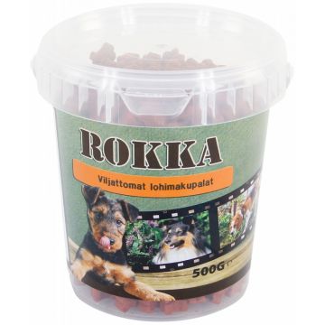 Rokka Viljattomat lohimakupalat 500g