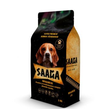 Saaga Mini & Medi Täysravinto Koirille 2kg