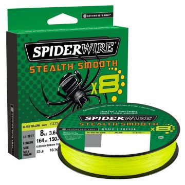 Spiderwire Stealth Smooth 8 Yellow 0.23mm/23,6kg