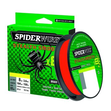 Spiderwire Stealth Smooth 8 0,19mm 18kg 150m Red 