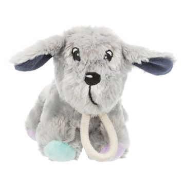 Trixie Junior Pehmolelu, koira köydellä