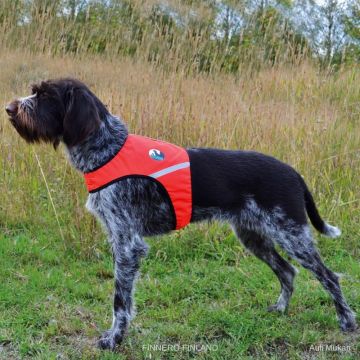 UKKO Signal Vest Metsästysliivi Koko L, punainen/keltainen