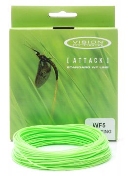 Vision ATTACK WF6F fly line Perhosiima