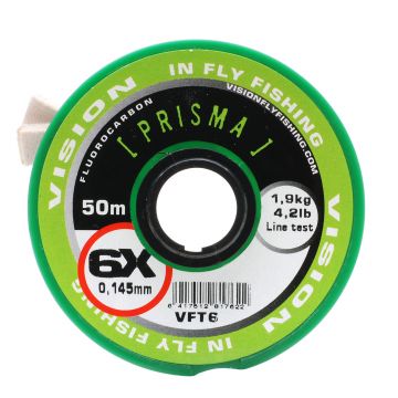 PRISMA fl.carbon tippet 6X - 50m 