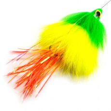 Spintube Pike Slow Sink 35g Vihreä Kelta Oranssi
