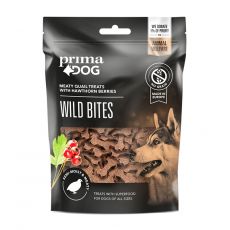 PrimaDog Wild Bites Viiriäinen ja orapihlaja, pehmeä 150 g