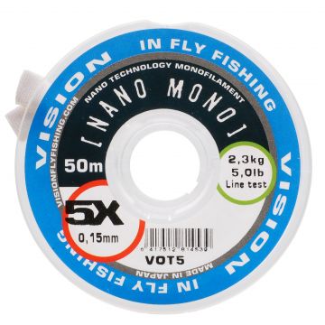 Vision NANO MONO 50m tippet 5X