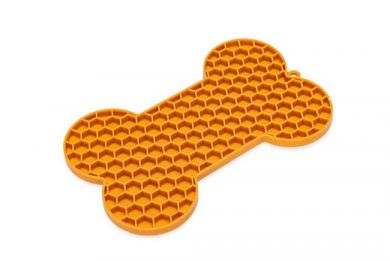 BZ silikoni nuolumatto luu 18x11x1cm Oranssi