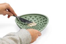 BZ silikoni nuolumatto kulho vihreä 19cm