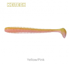 Keitech Swing Impact 4" 8kpl Yellow Pink